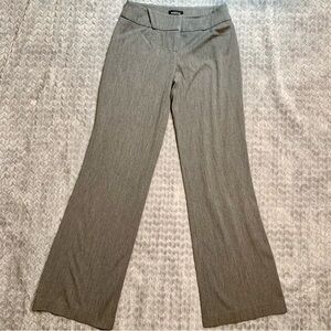 bebe Gray Boot Cut Dress Pants